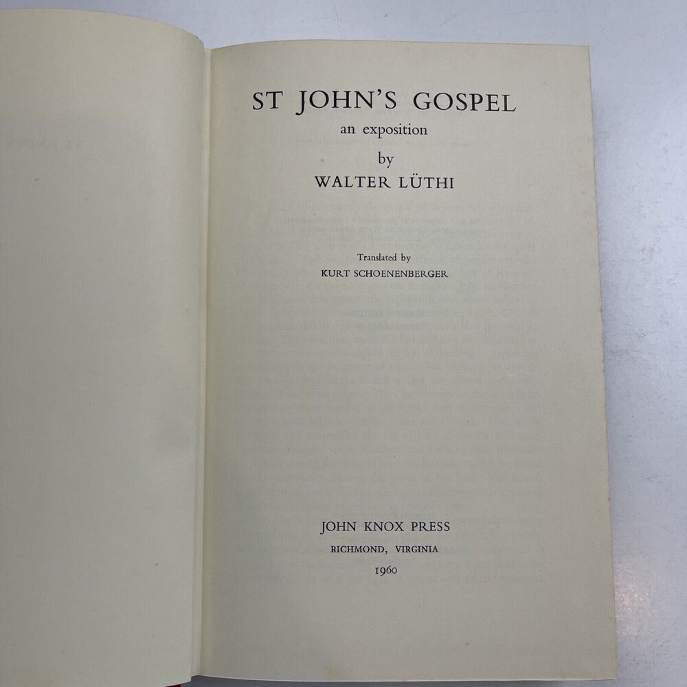 St John’s Gospel By Walter Luthi-1960 - Picture 7 of 8